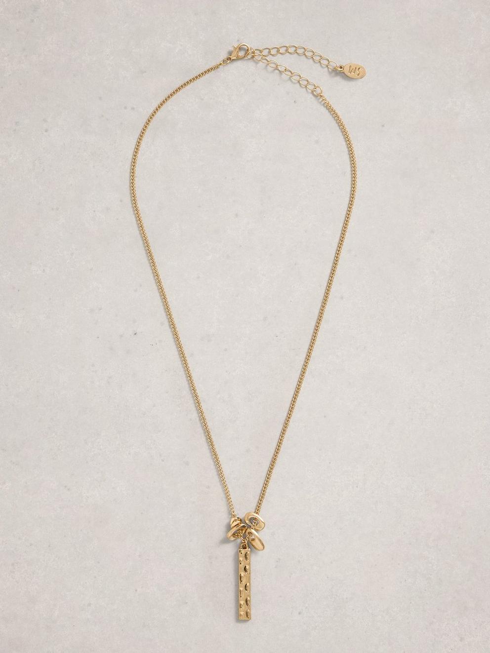 Multi Charm Cluster Necklace