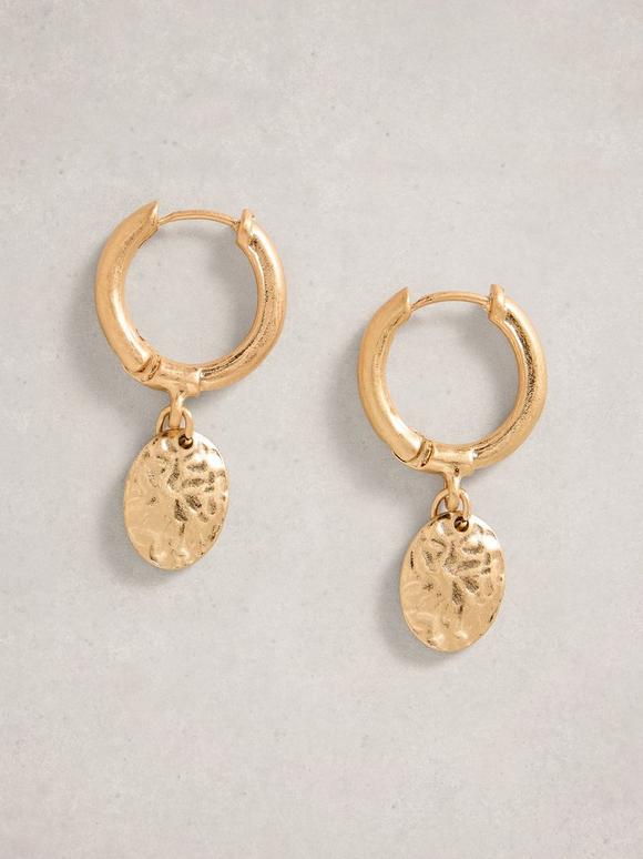 Pendent Hoop Drop Earring