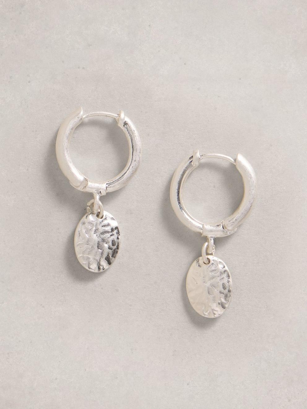 Pendent Hoop Drop Earring