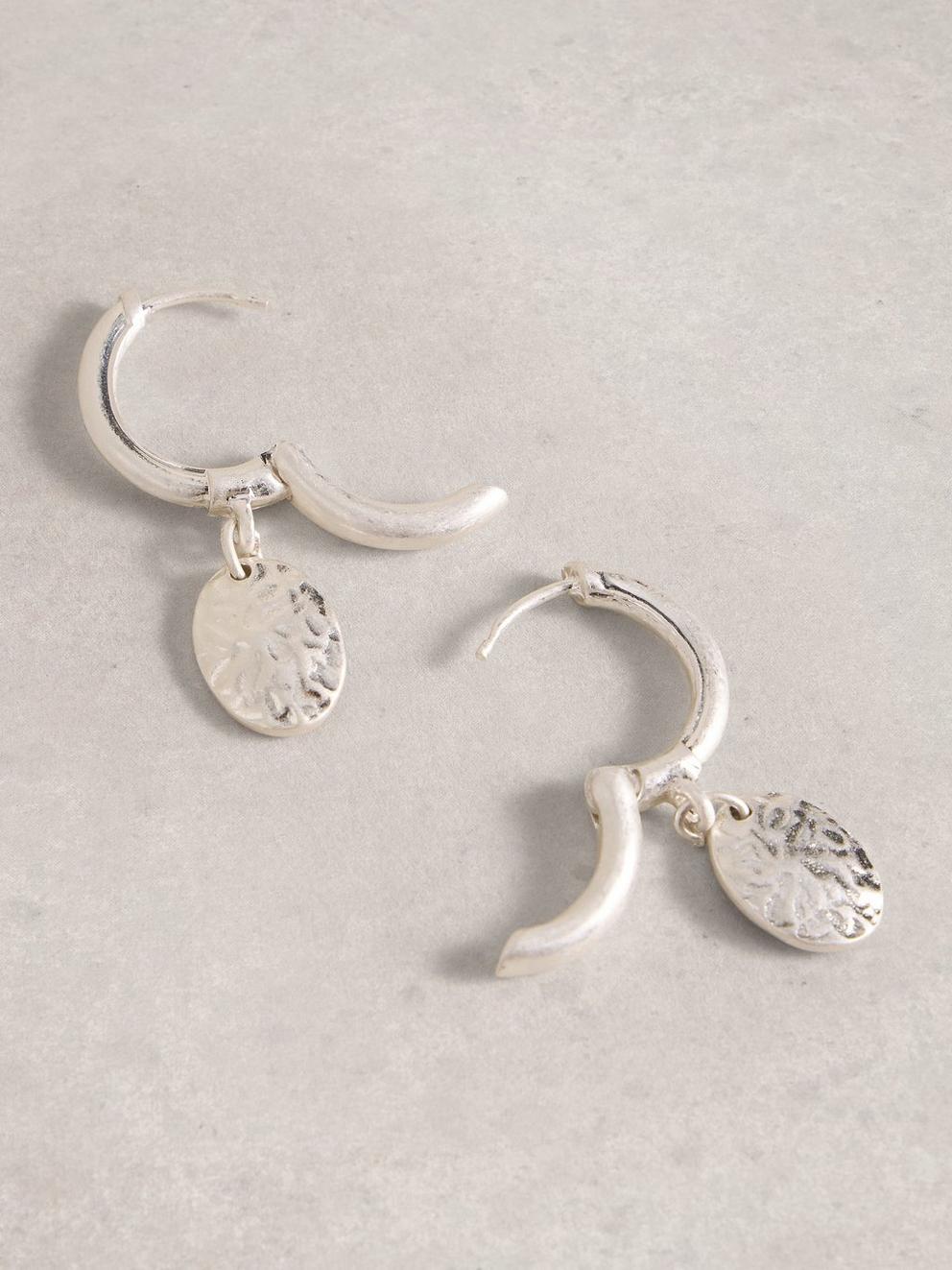 Pendent Hoop Drop Earring