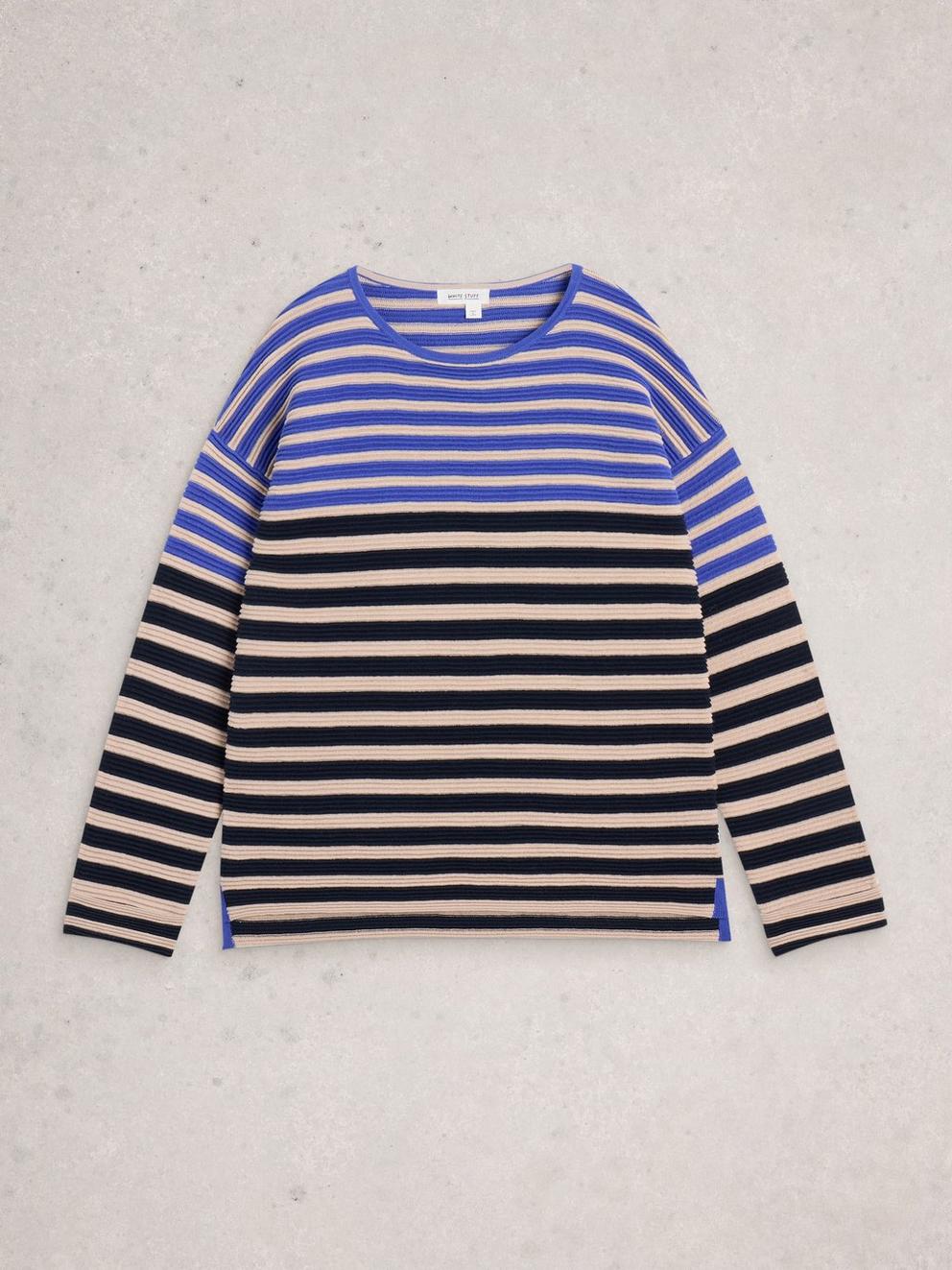 JANA STRIPED CREW NECK JUMPER