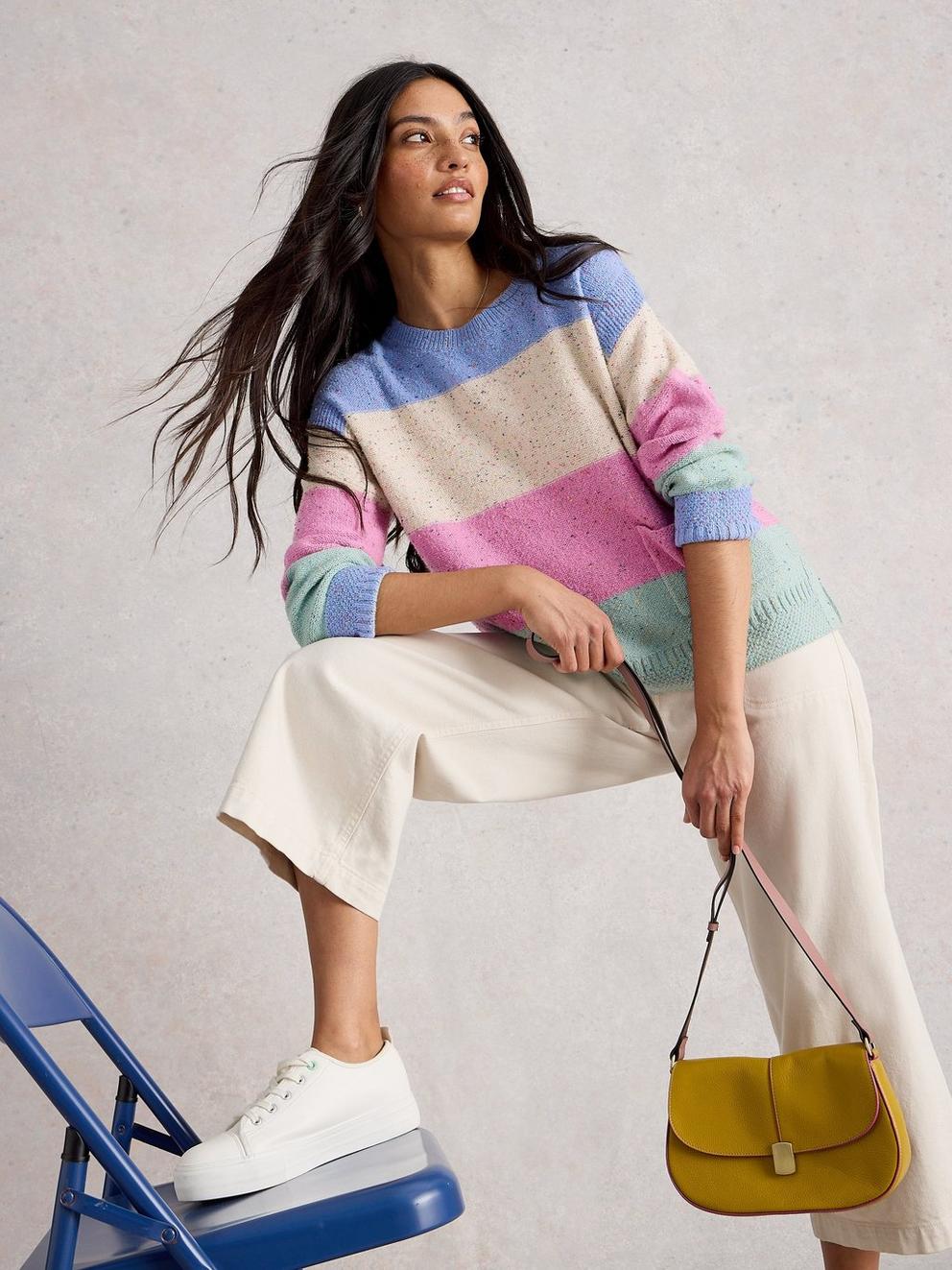 VICTORIA STRIPED JUMPER