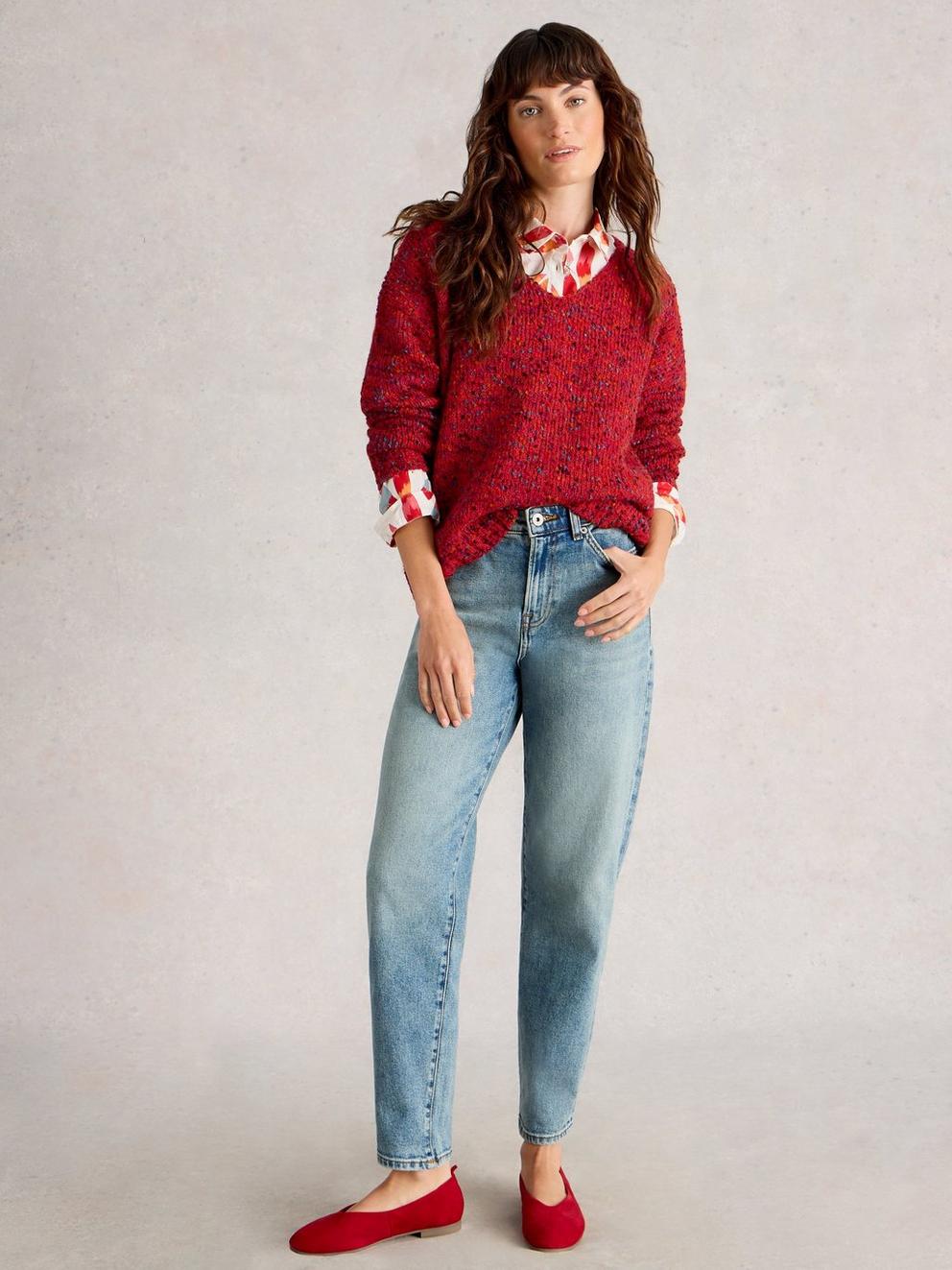 TEXTURE  V NECK