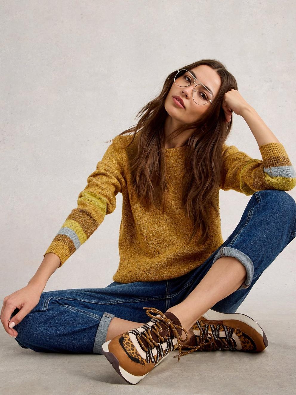 TALIA NEP CREW NECK JUMPER