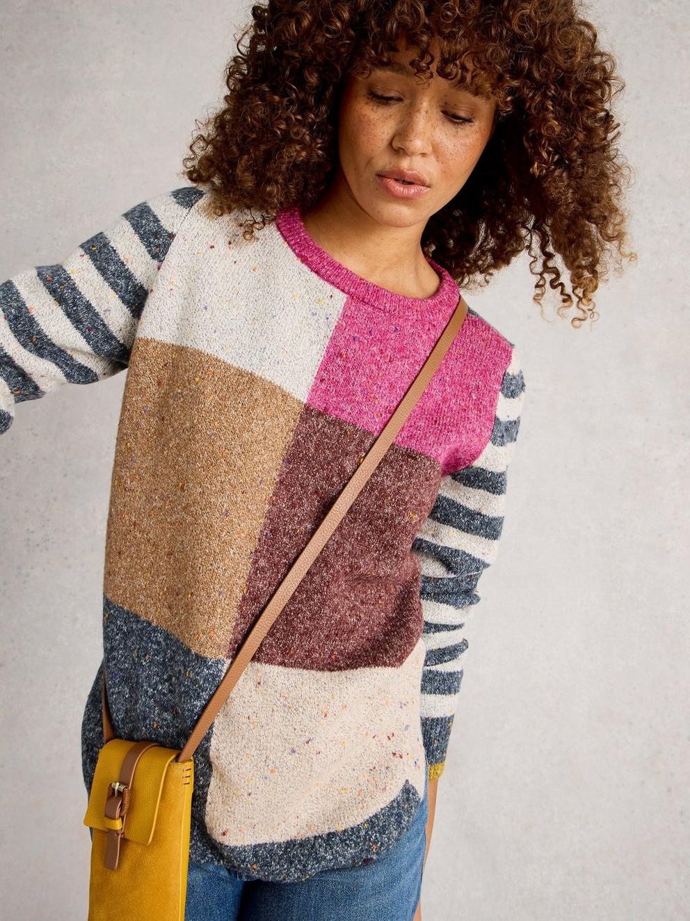 TALIA NEP CREW NECK JUMPER