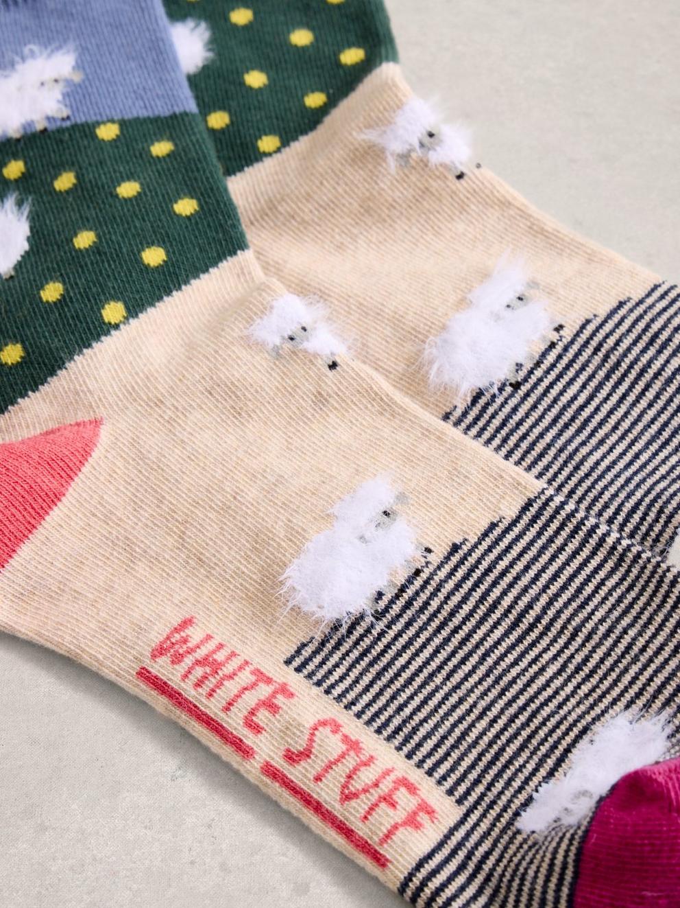 Fluffy Ankle Sock