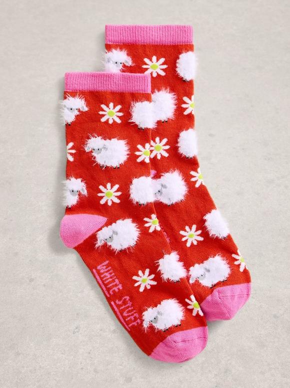 Fluffy Ankle Sock