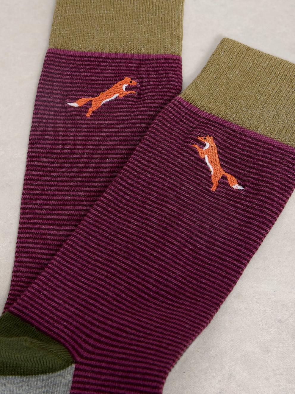 Embroidered Ankle Socks