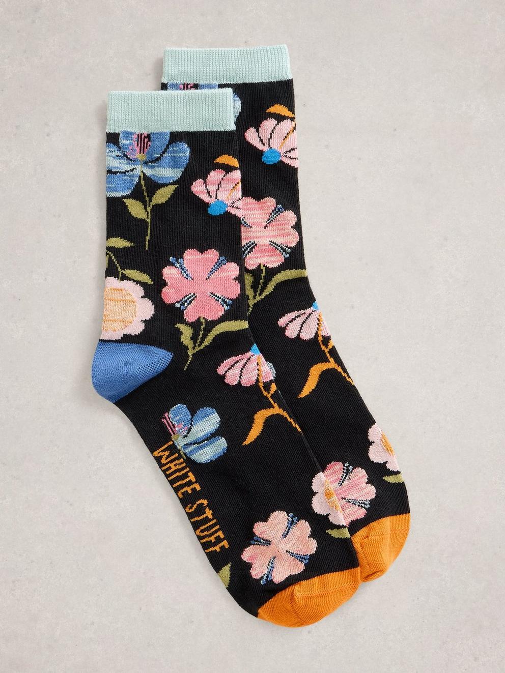 Floral Ankle Socks