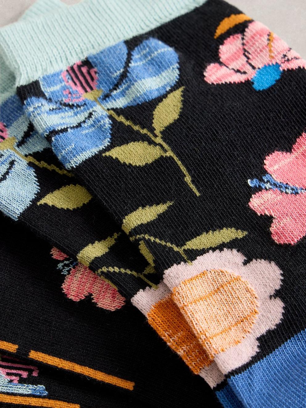 Floral Ankle Socks