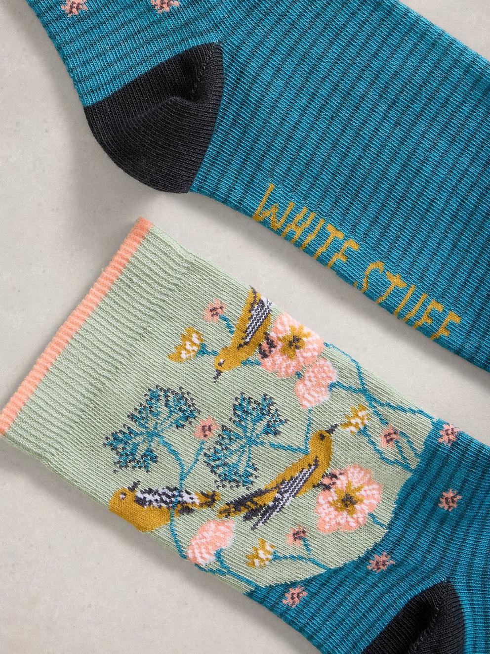 Floral Ankle Socks