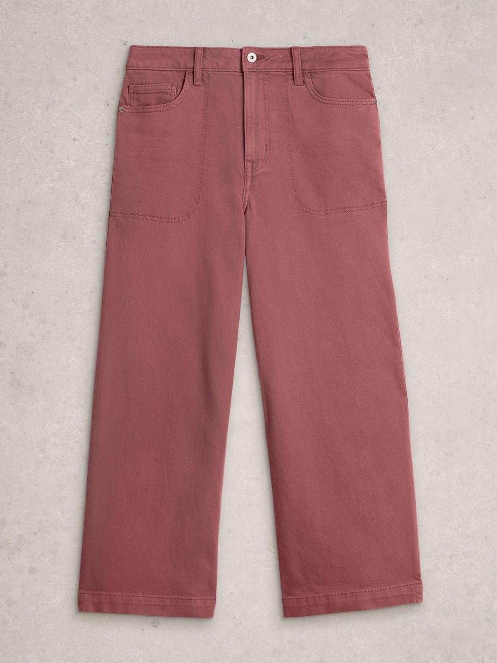 Crop Tia Wide Leg Jean