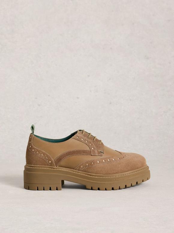 Thistle Chunky Lace Up Brogue