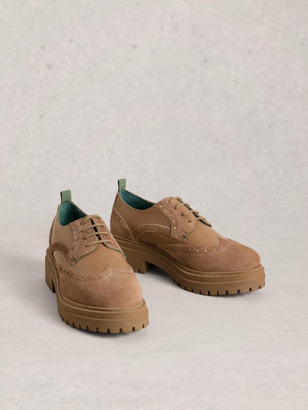 Thistle Chunky Lace Up Brogue