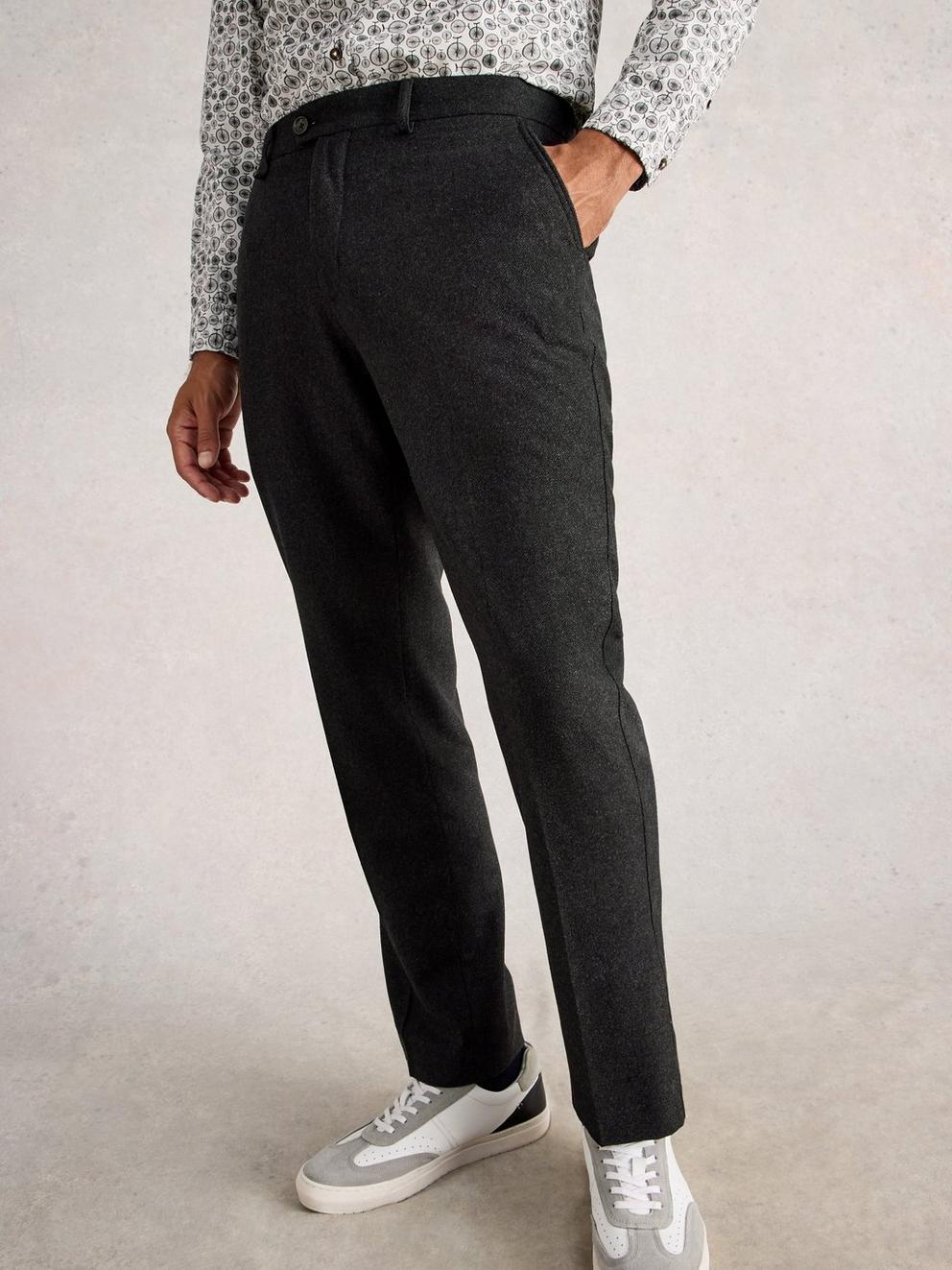Wool Blend Trouser