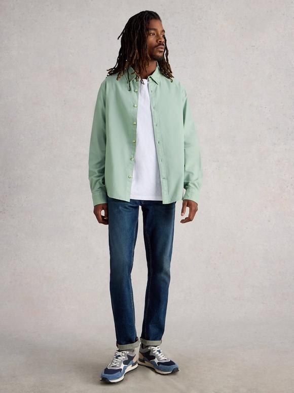 Bruton Oxford Long Sleeve Shirt