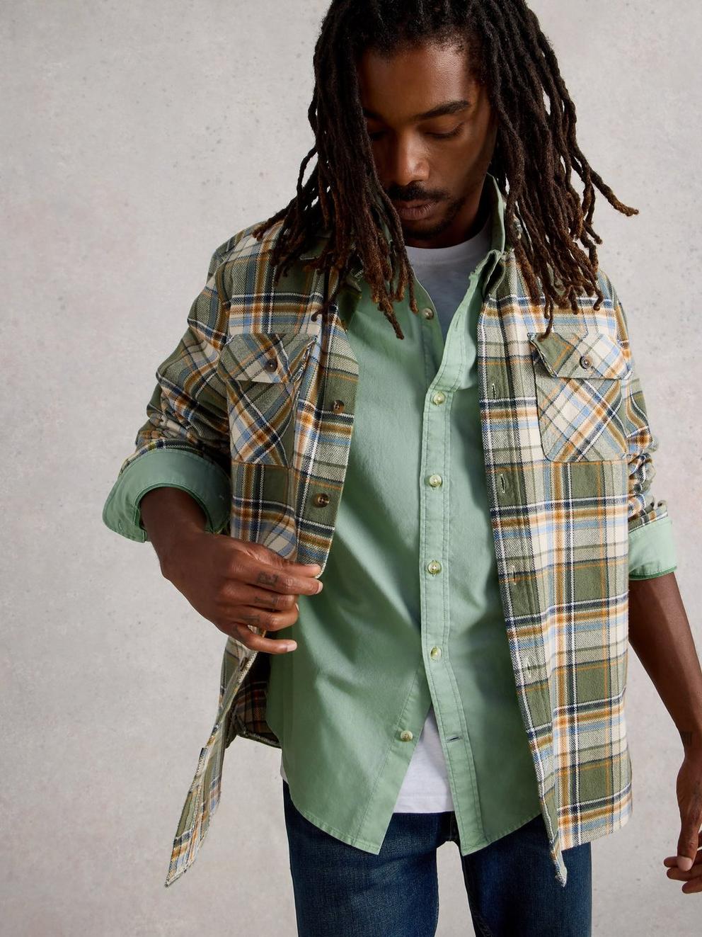 Bruton Oxford Long Sleeve Shirt
