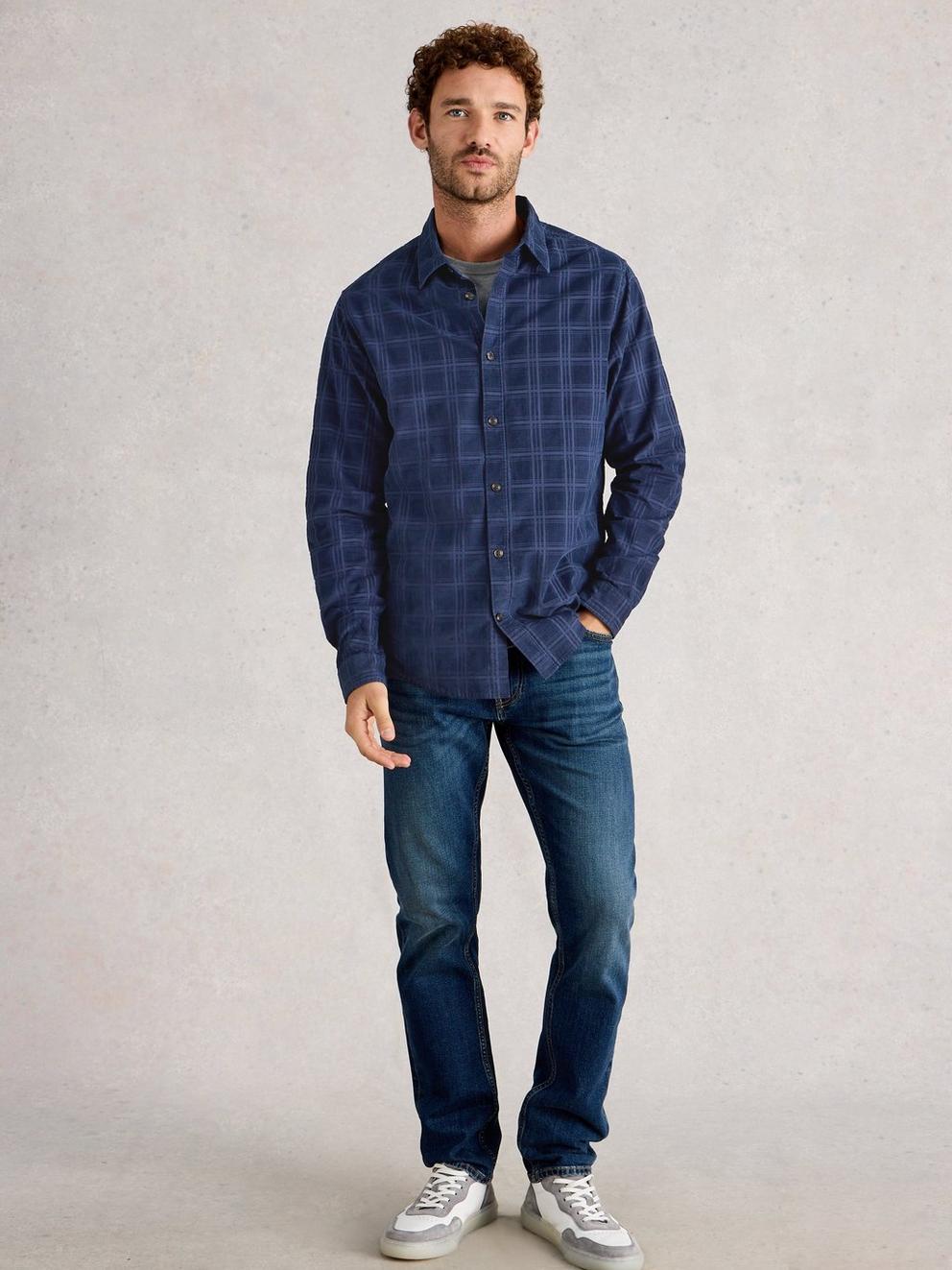 Griffin Cord Check Shirt