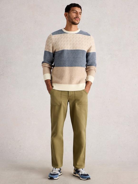 Fairisle Multi Crew Neck