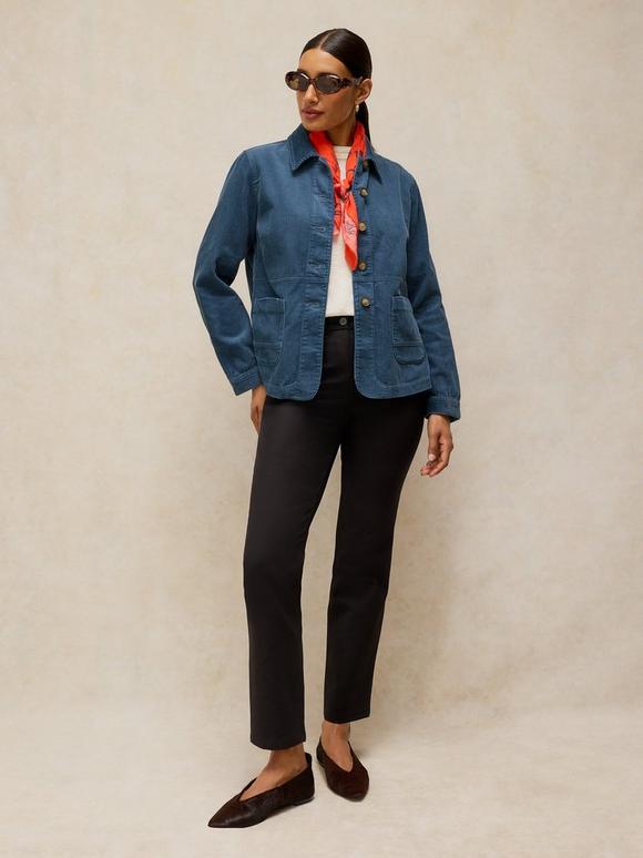 Carrie Cord Long Sleeve Jacket