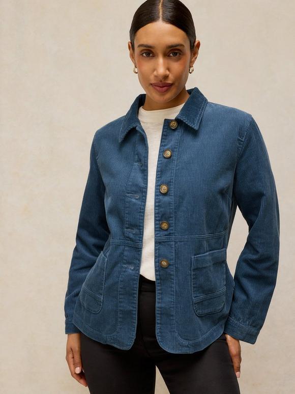 Carrie Cord Long Sleeve Jacket