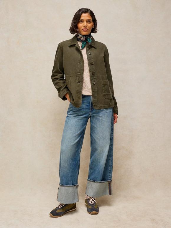 Carrie Cord Long Sleeve Jacket