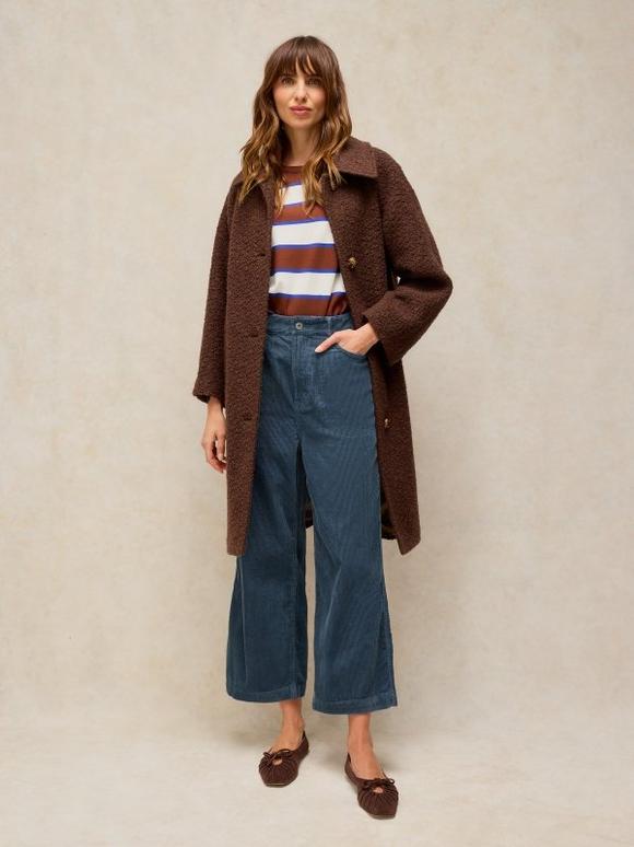 Tia Cord Wide Leg Crop