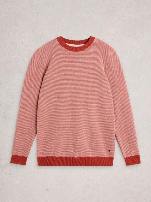 Newport Merino Jacquard Crew