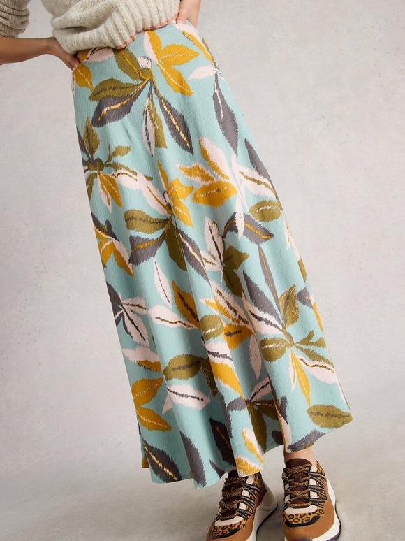 Maxi Hope Bias Cut Skirt