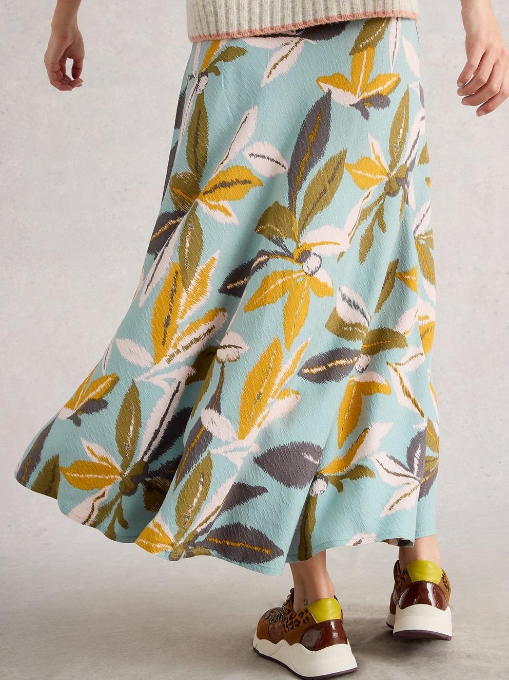 Maxi Hope Bias Cut Skirt