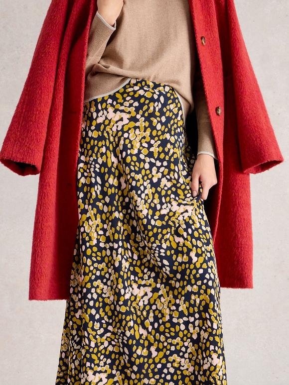 Maxi Hope Bias Cut Skirt