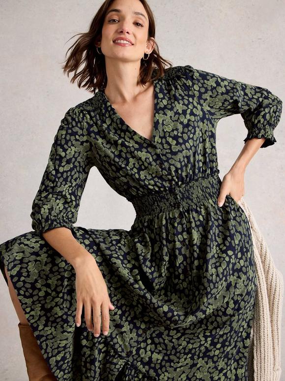 Jonie Shirred Dress