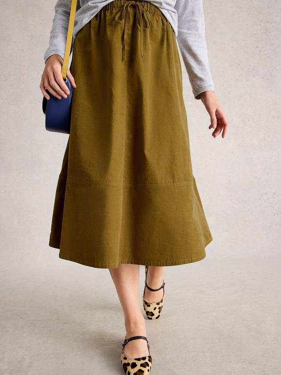 Tilly Cord Midi Skirt