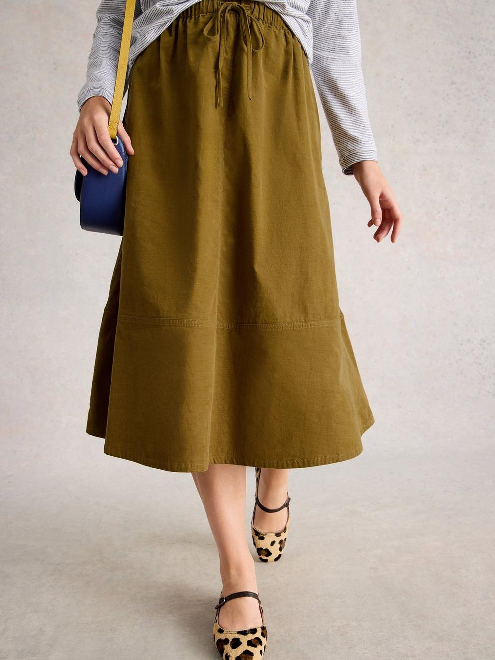 Tilly Cord Midi Skirt