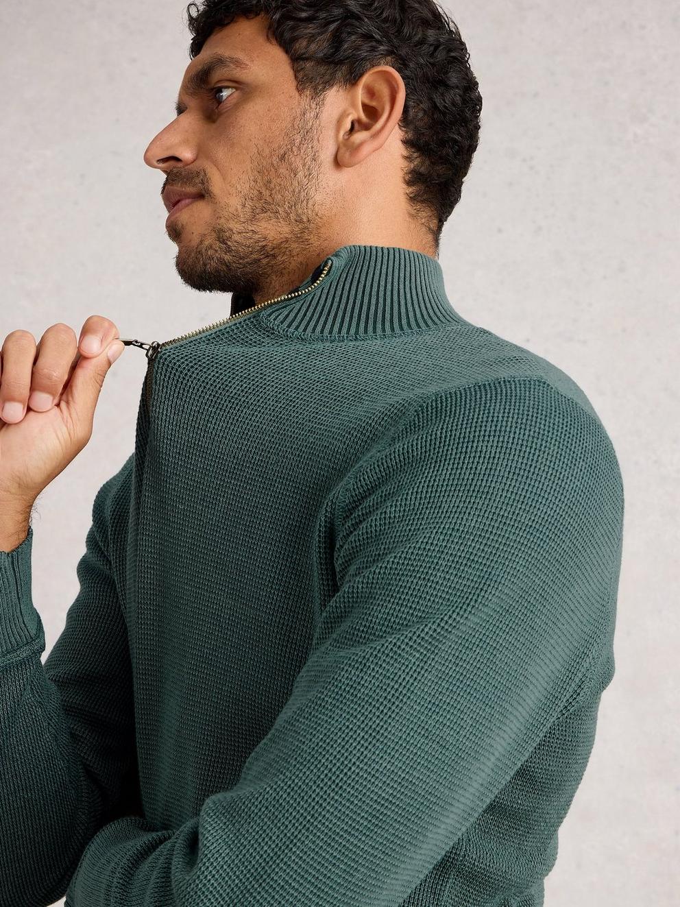 Attadale Funnel Neck Long Sleeve Jumper