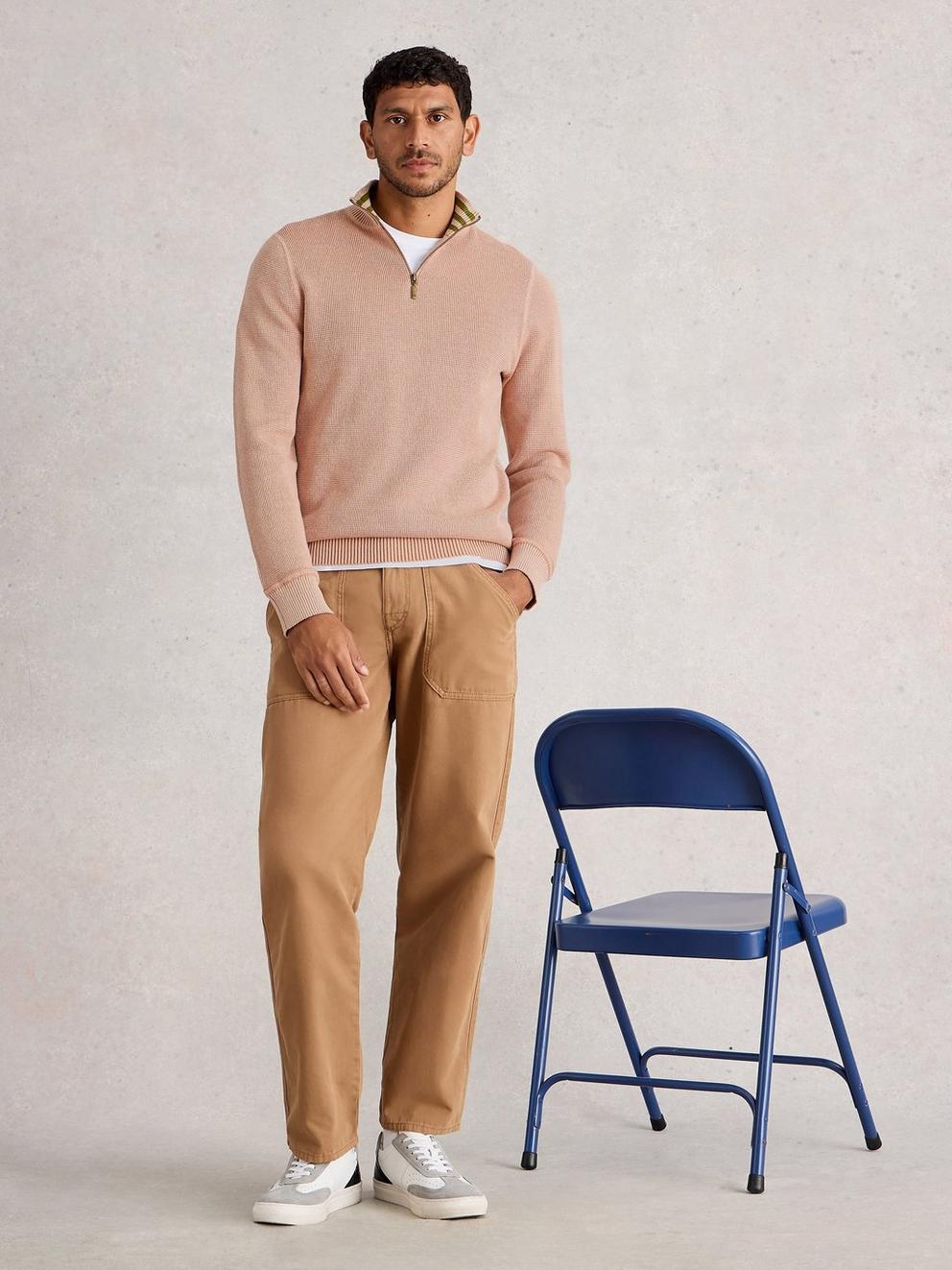 Attadale Funnel Neck Long Sleeve Jumper