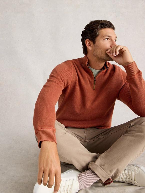 Attadale Funnel Neck Long Sleeve Jumper