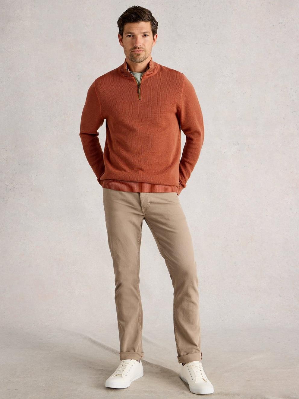 Attadale Funnel Neck Long Sleeve Jumper