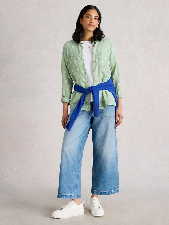 Sophie Long Sleeve Organic Cotton Shirt