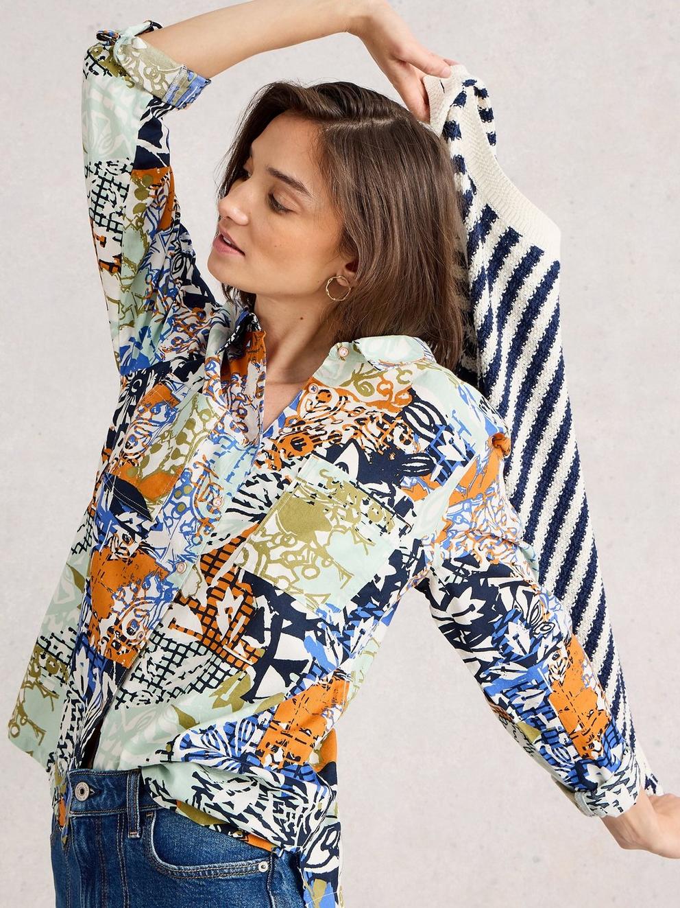 Sophie Long Sleeve Organic Cotton Shirt