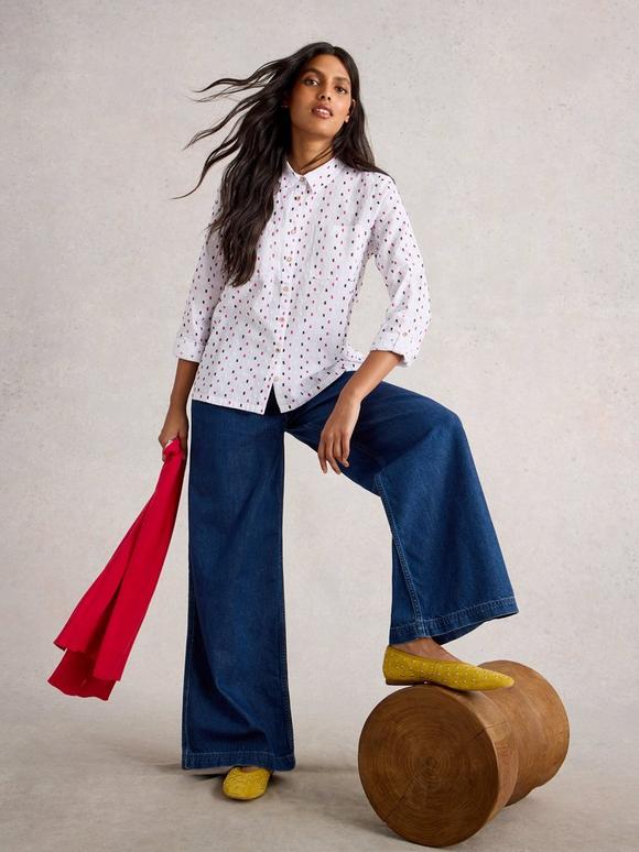 Sophie Long Sleeve Organic Cotton Shirt
