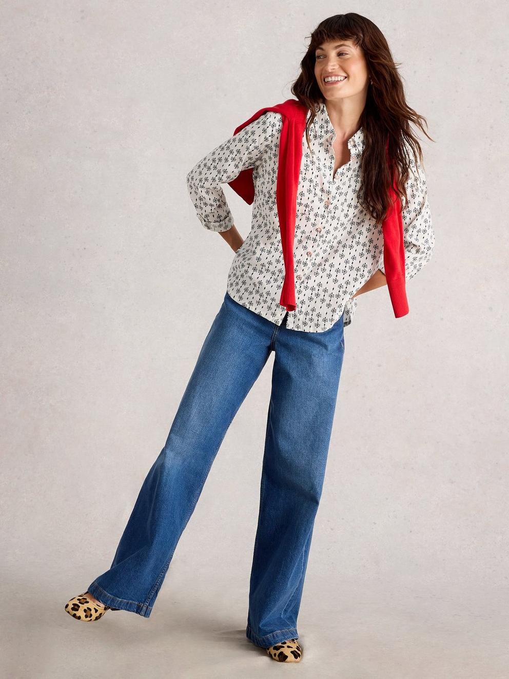 Sophie Long Sleeve Organic Cotton Shirt
