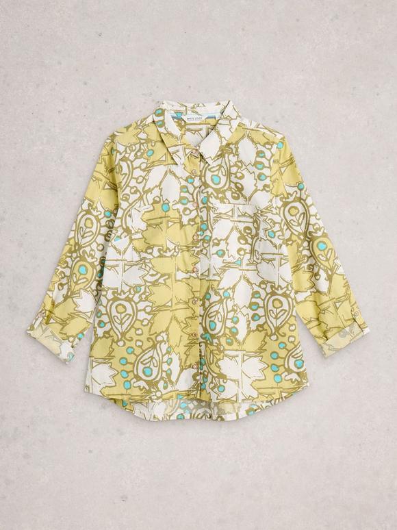 Sophie Long Sleeve Organic Cotton Shirt