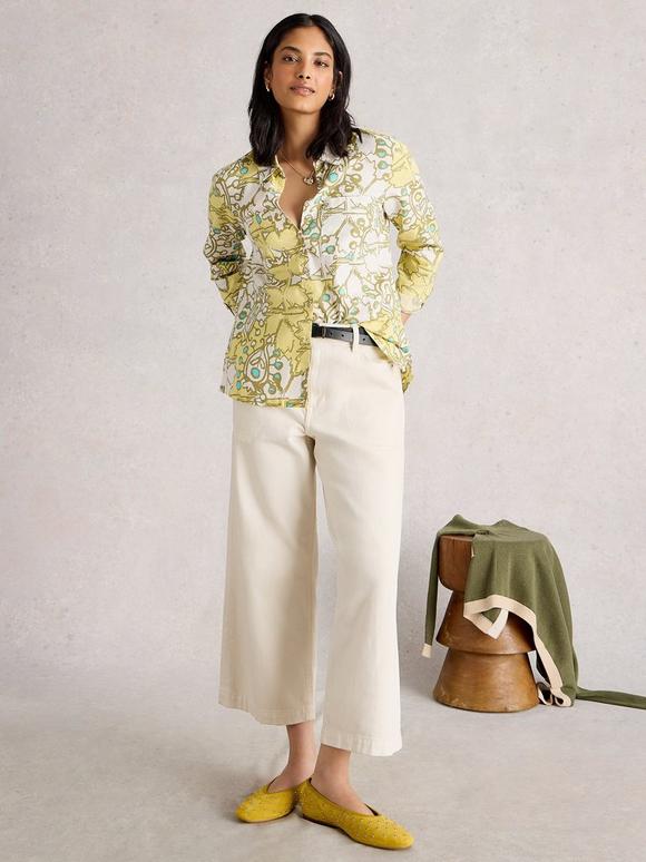 Sophie Long Sleeve Organic Cotton Shirt