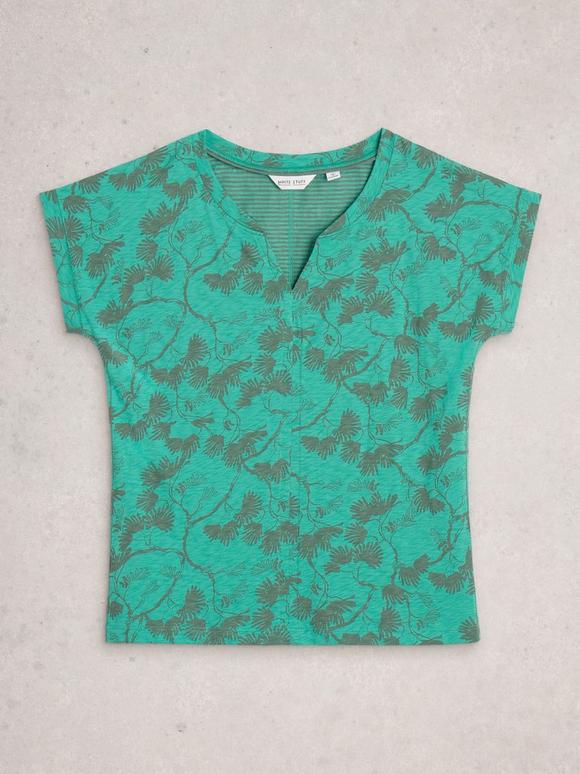 NELLY TEE NOTCH NECK