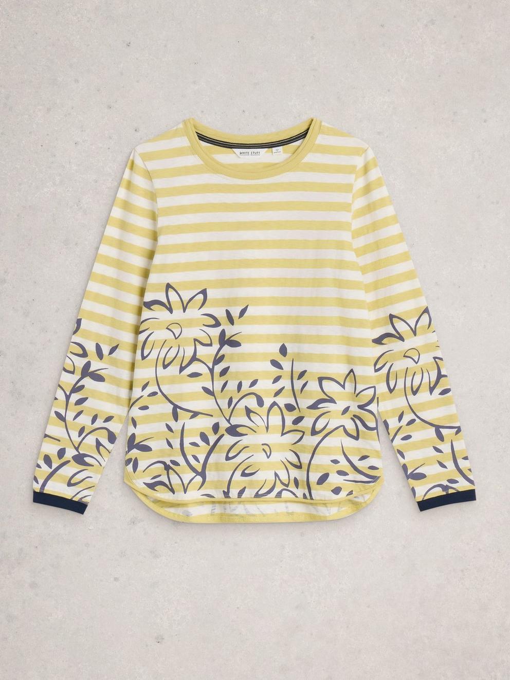 CLARA CREW NECK LONG SLEEVE TEE