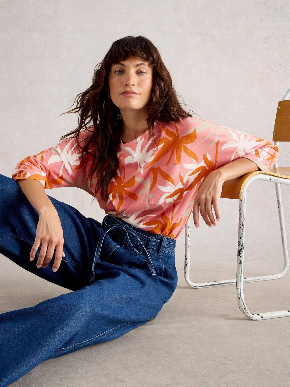 DEMI DOLMAN MID SLEEVE TOP