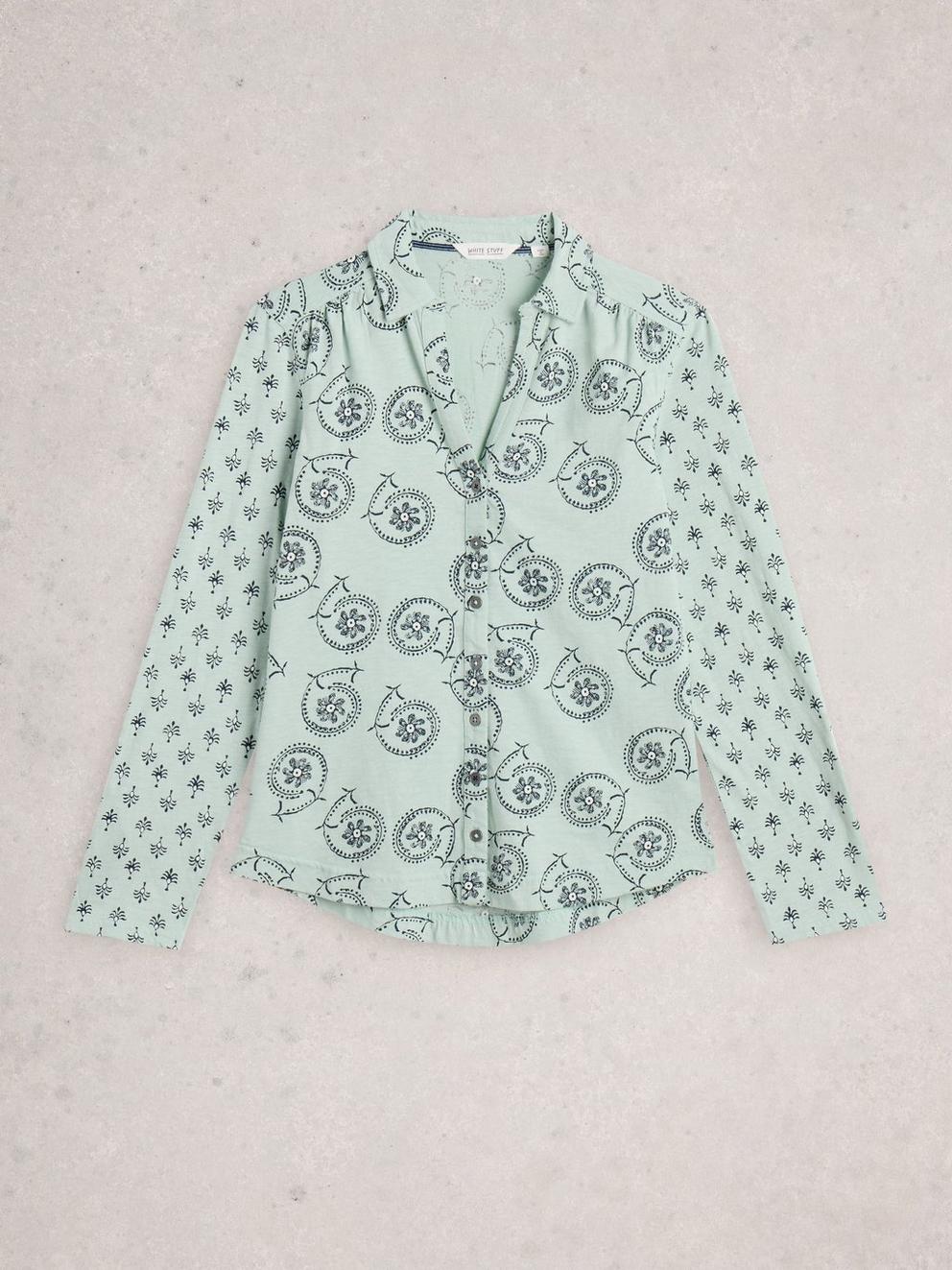 ANNIE JERSEY MID LENGTH SHIRT