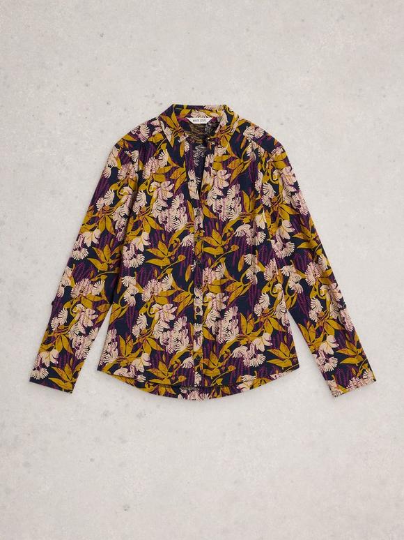 ANNIE JERSEY MID LENGTH SHIRT