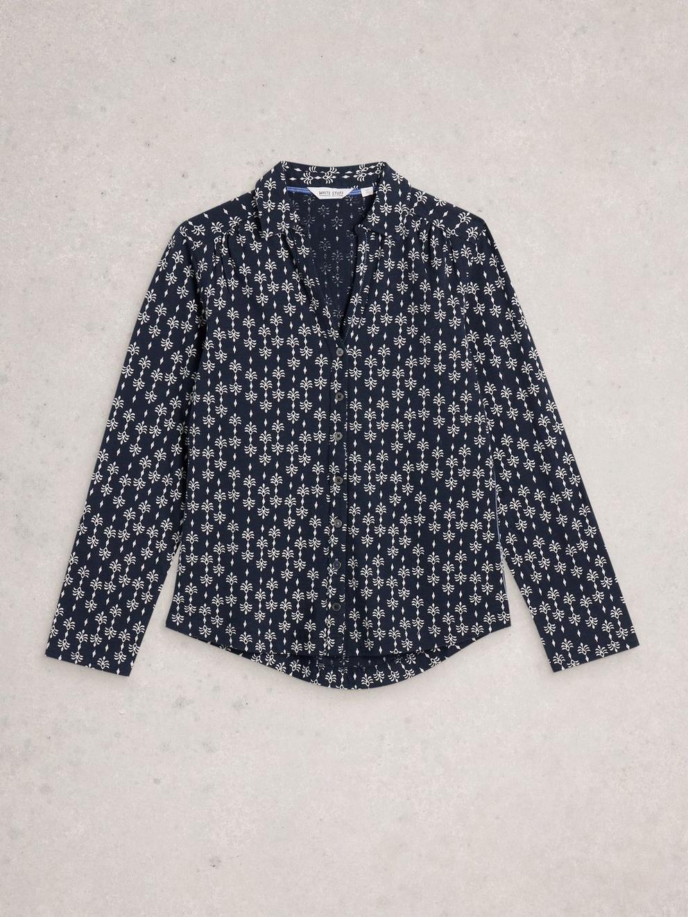 ANNIE JERSEY MID LENGTH SHIRT